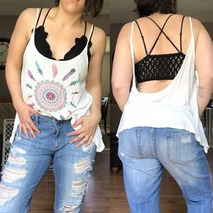 Oversized Bear Dance Tank